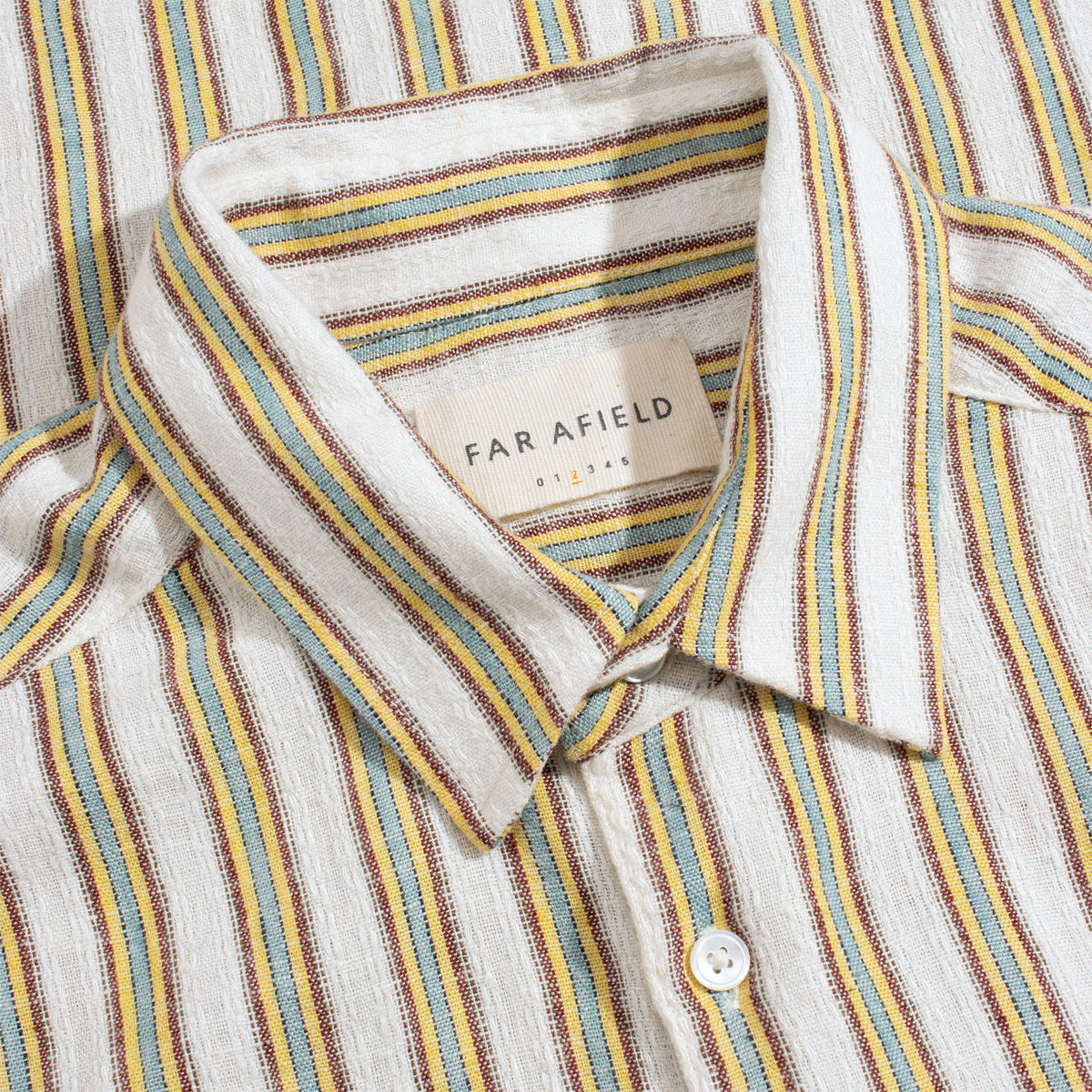 Classic Canopy Stripe L/S Shirt - White/Multi