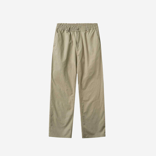Clay Cotton Linen Easy Pants - Light Taupe