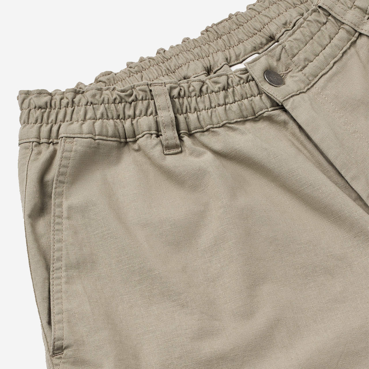 Clay Cotton Linen Easy Pants - Light Taupe