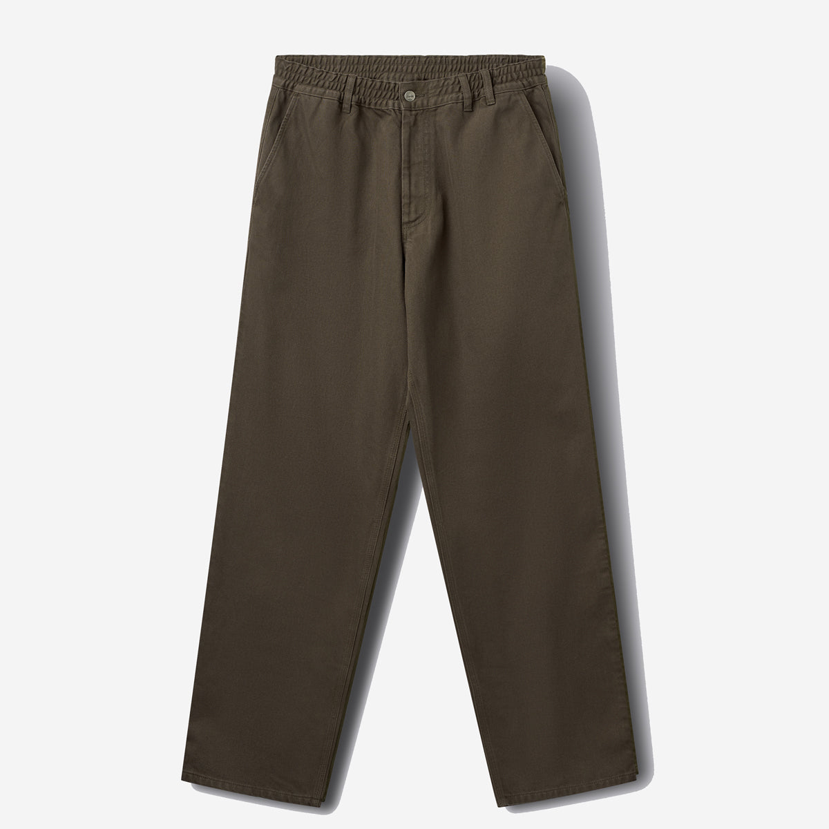 Clay Twill Easy Pants - Wood