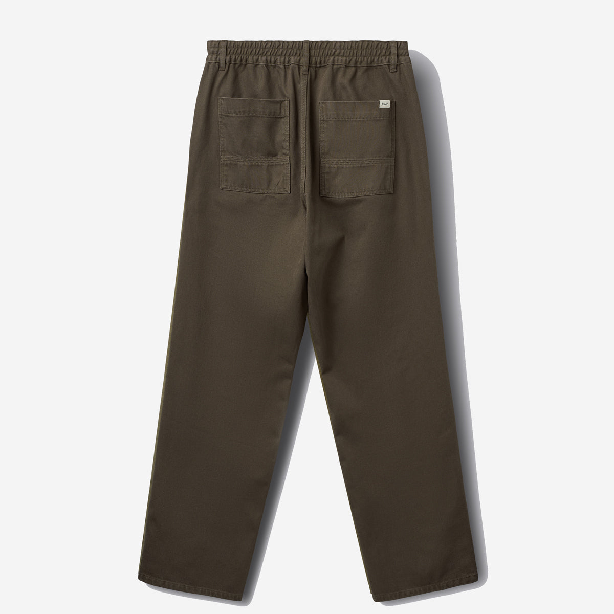 Clay Twill Easy Pants - Wood