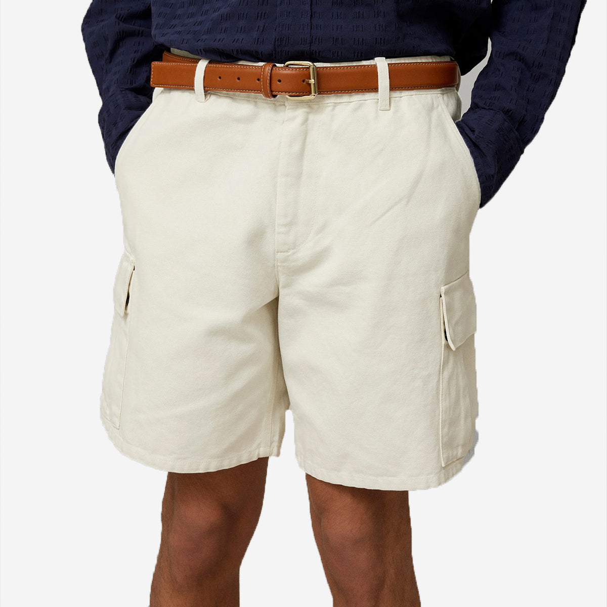 Clay Cargo Easy Shorts - Cloud