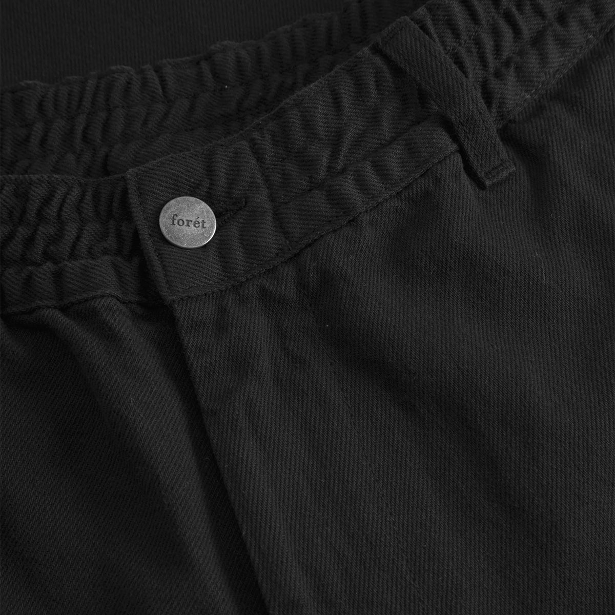 Clay Twill Easy Pants - Black