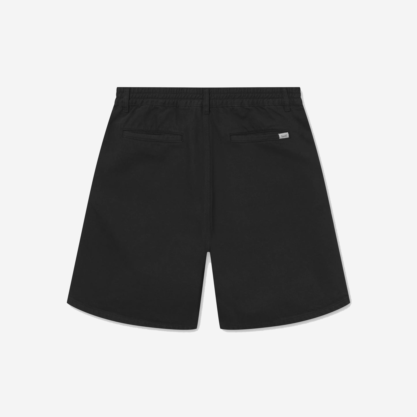 Clay Twill Easy Shorts - Black