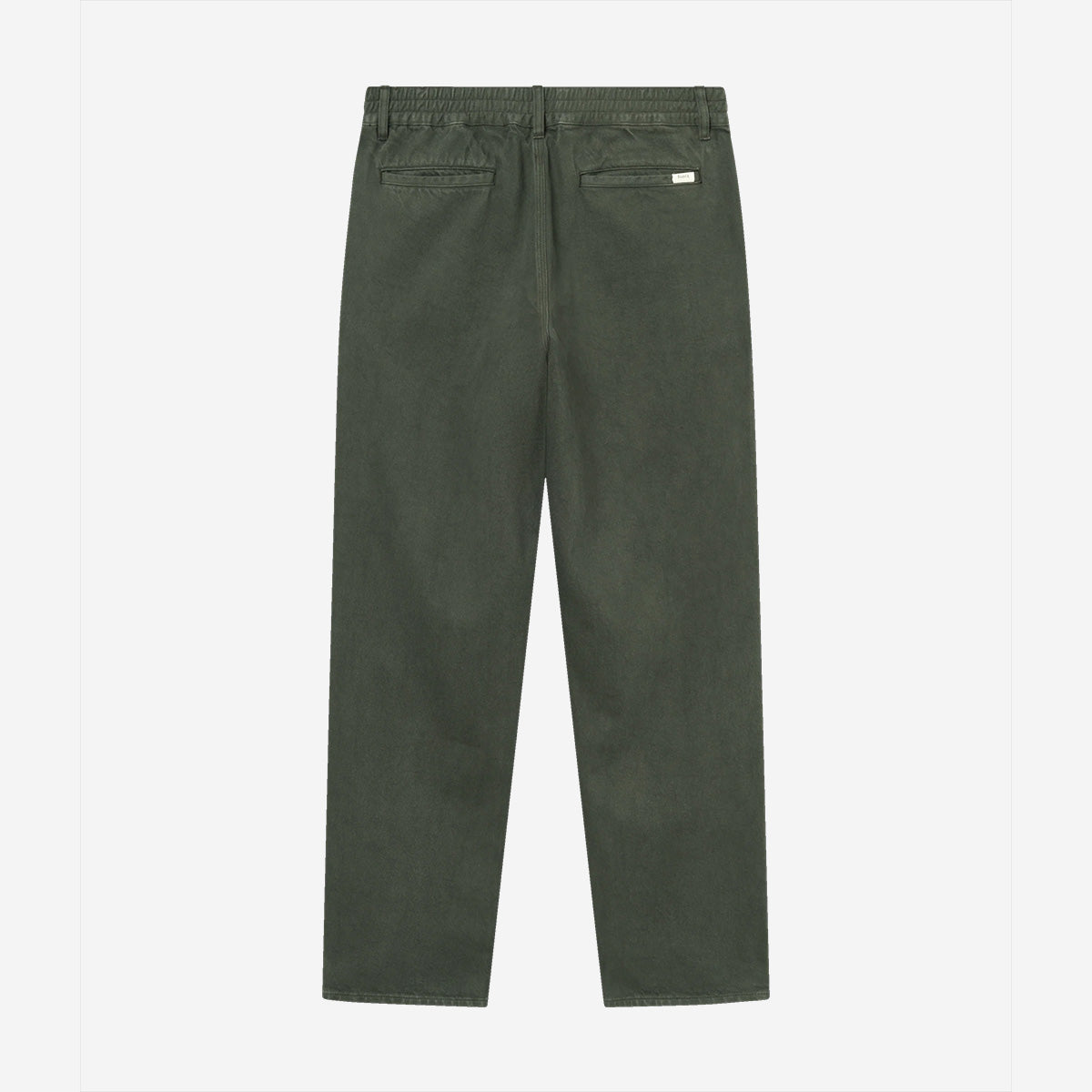 Clay Twill Easy Pants - Dark Moss