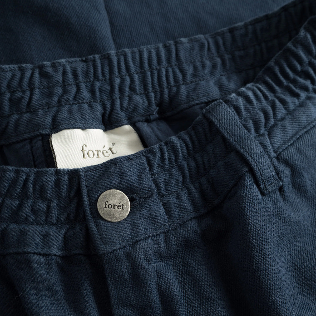 Clay Twill Easy Pants - Navy