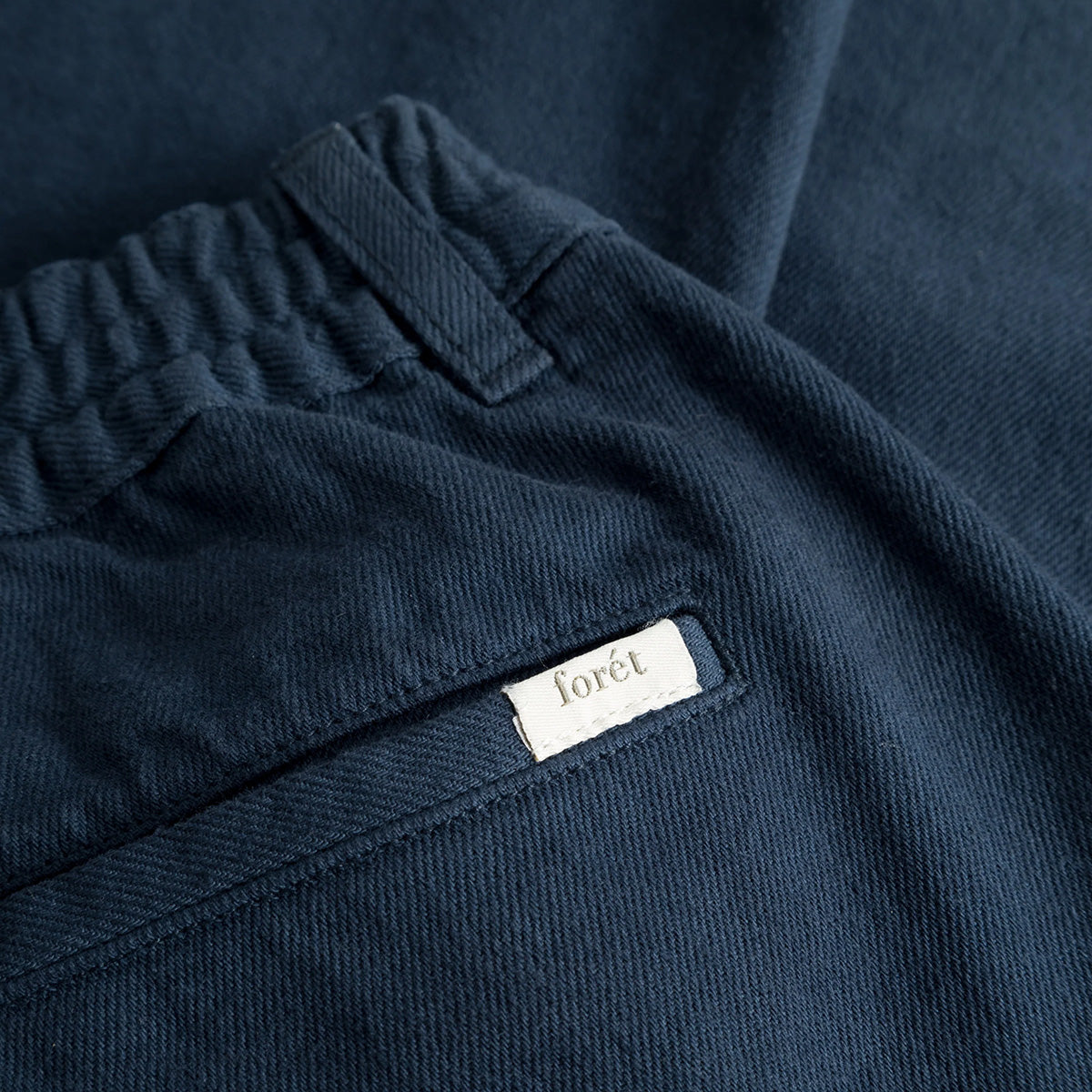 Clay Twill Easy Pants - Navy