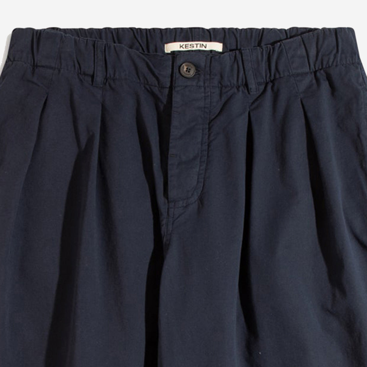 Clyde Twill Loose Tapered Trouser - Navy