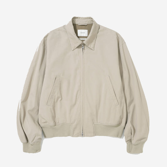 Collared Tanker Jacket - Taupe