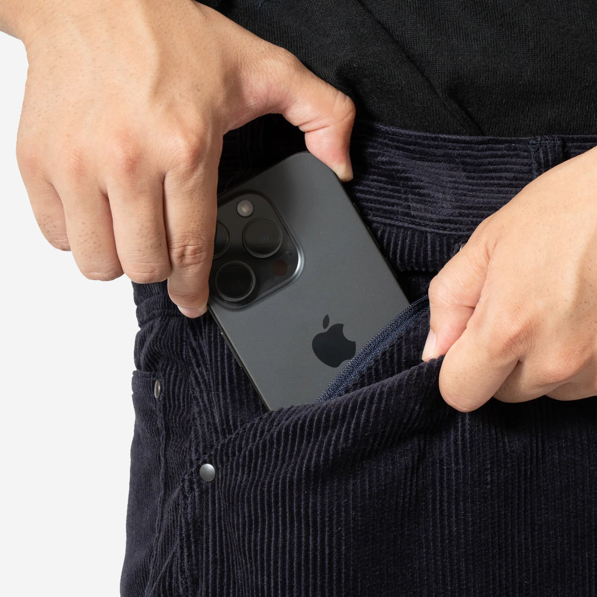 Corduroy Painter Pants - Dark Navy