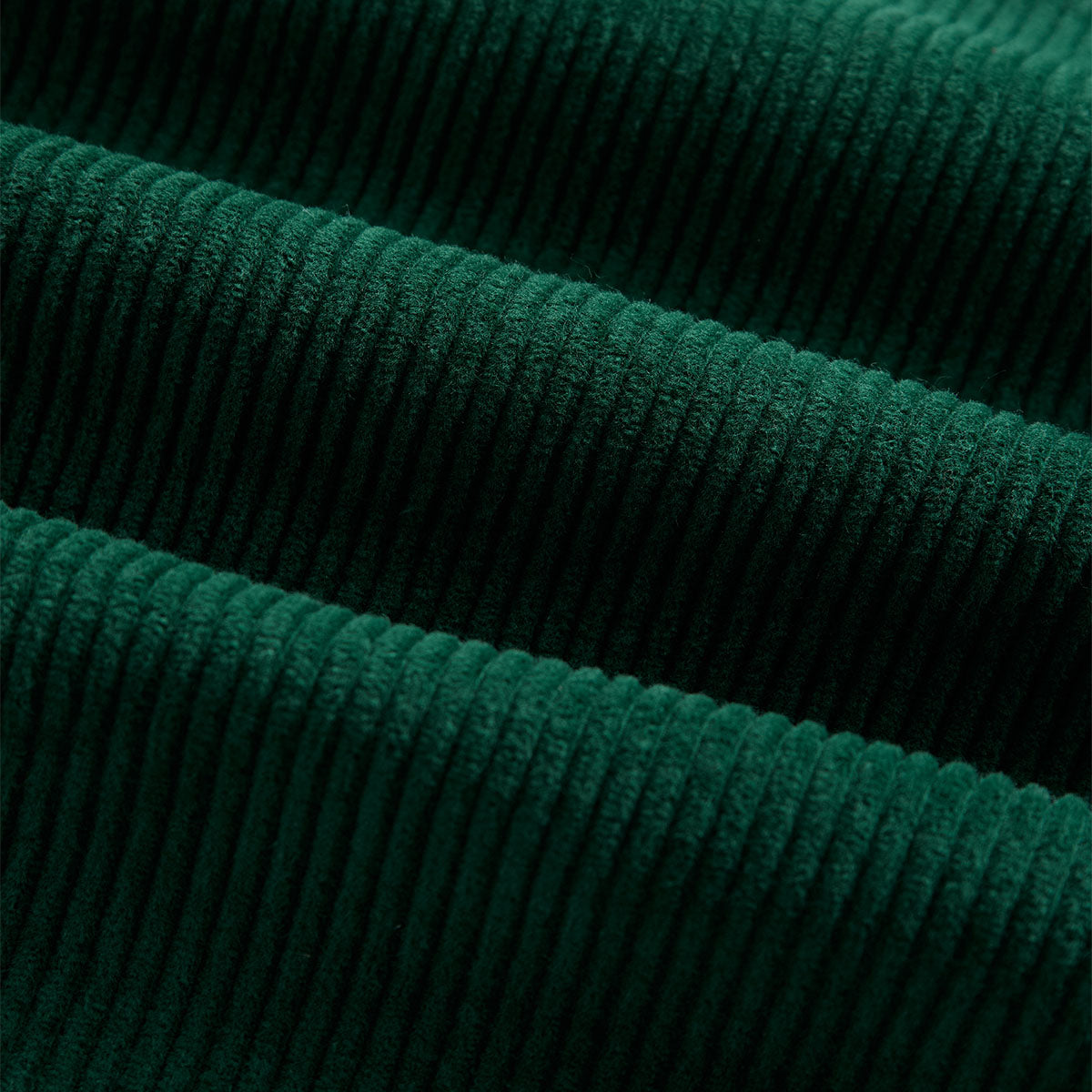 Relaxed Tapered Corduroy Trousers - Green
