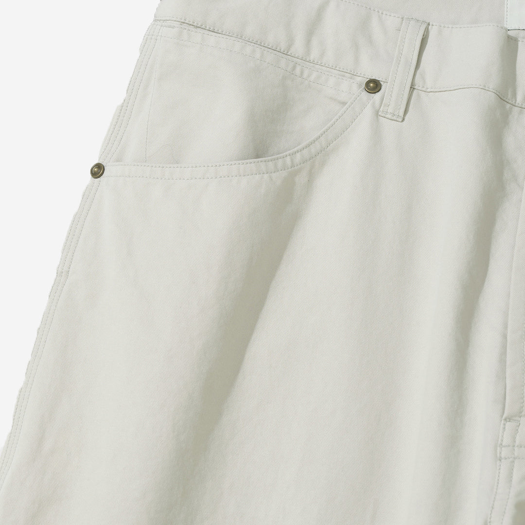 Cotton Painter Pants - Fog