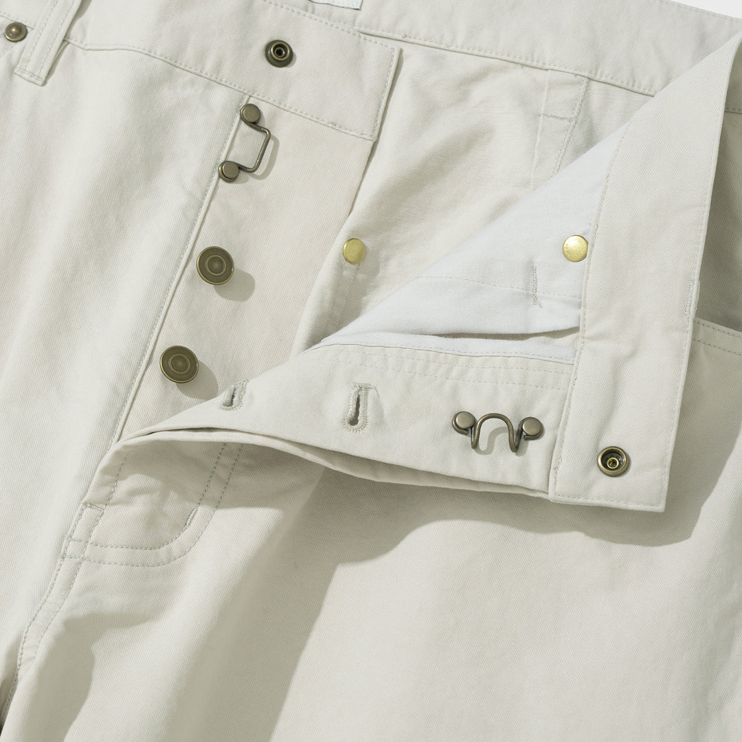 Cotton Painter Pants - Fog