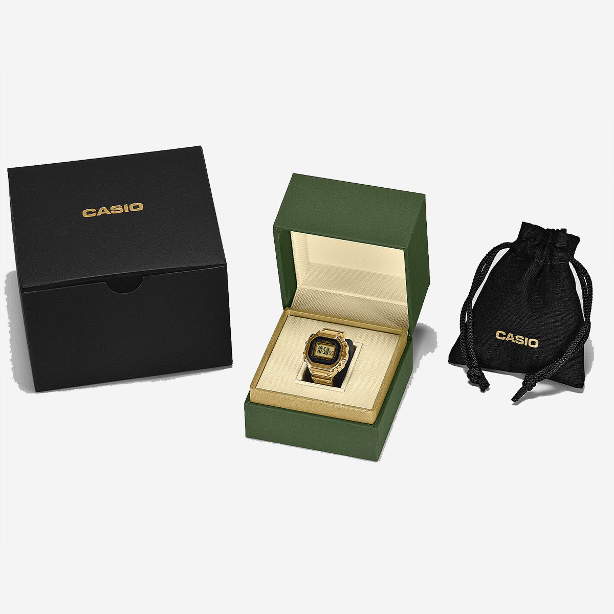 CRW001G-9 Casio Ring Watch - Gold