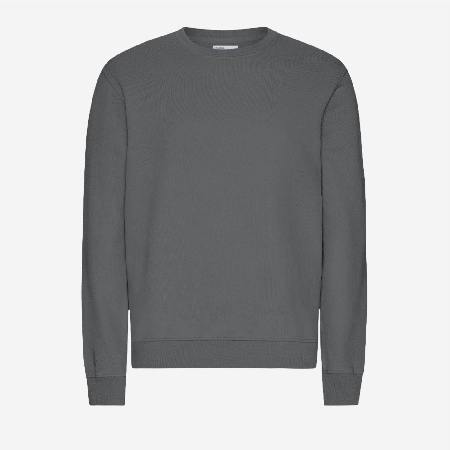 Classic Organic Crew Sweatshirt - Lava Grey