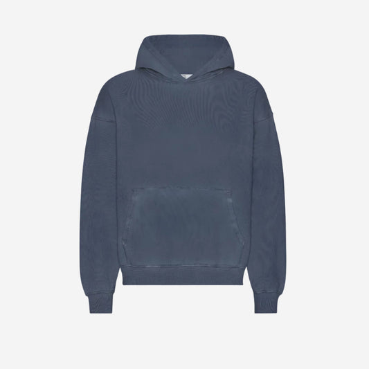 Organic Oversized Hoodie - Neptune Blue