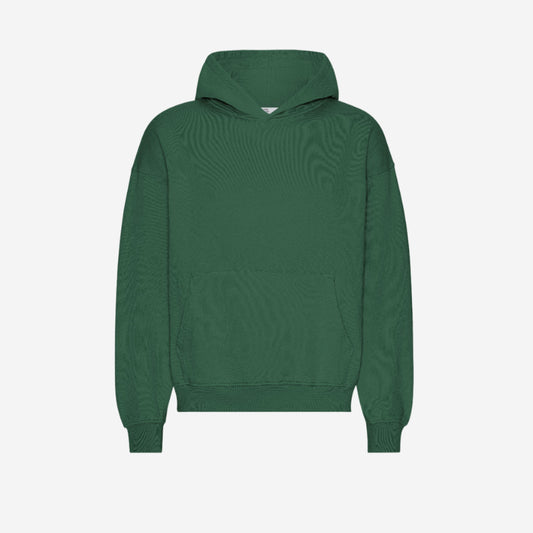 Organic Oversized Hoodie - Emerald Green