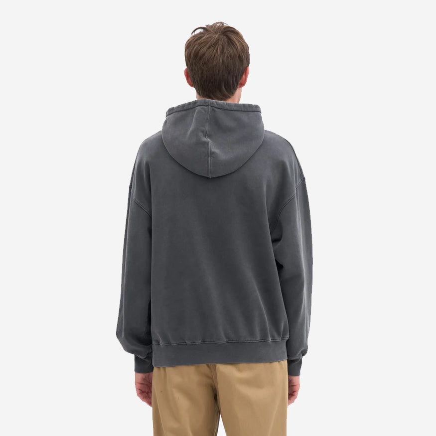 Organic Oversized Hoodie - Faded Black