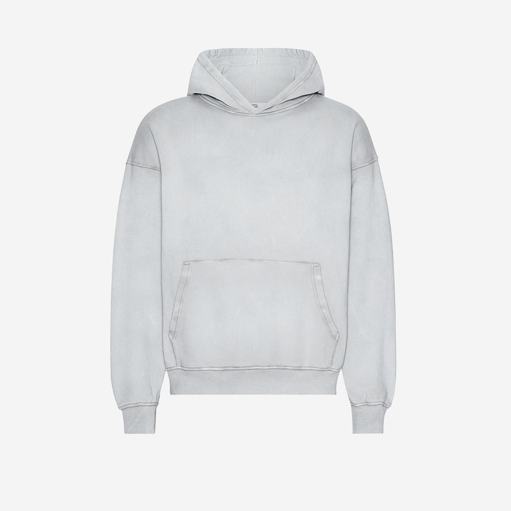 Organic Oversized Hoodie - Faded Grey