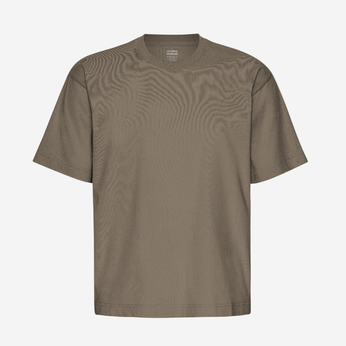 Oversized Organic T-Shirt - Cedar Brown