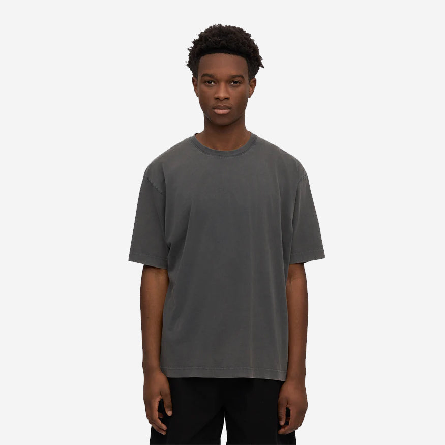 Oversized Organic T-Shirt - Faded Black
