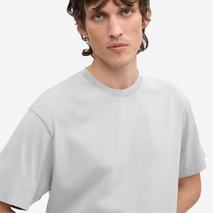 Oversized Organic T-Shirt - Faded Grey