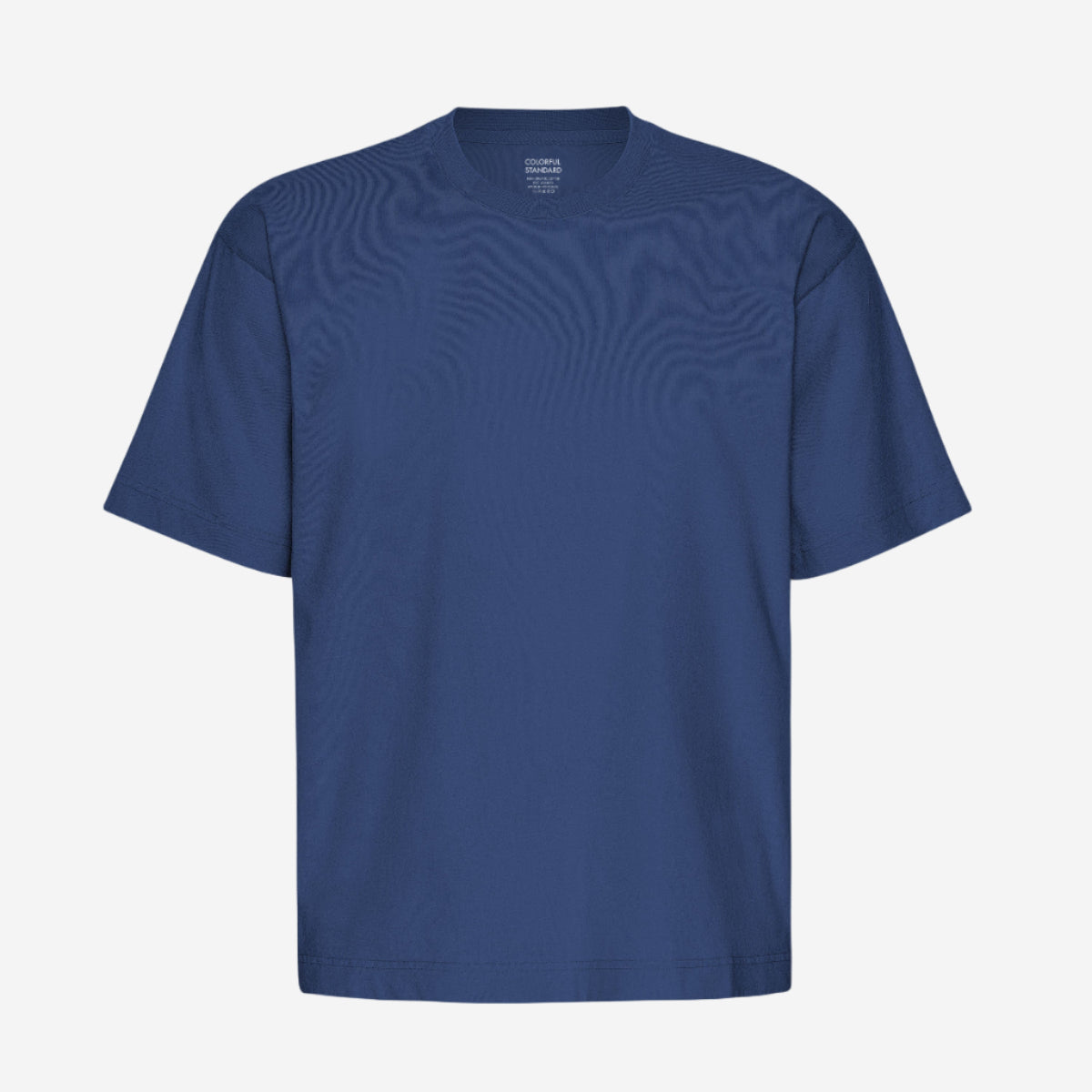 Oversized Organic T-Shirt - Marine Blue