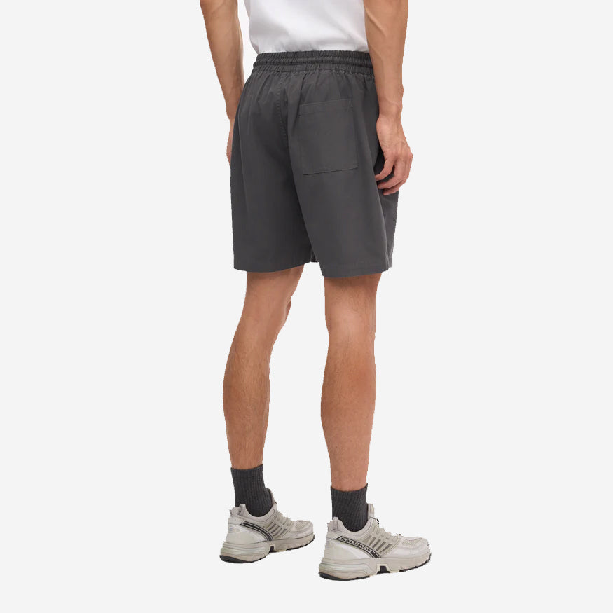 Organic Twill Easy Shorts - Lava Grey