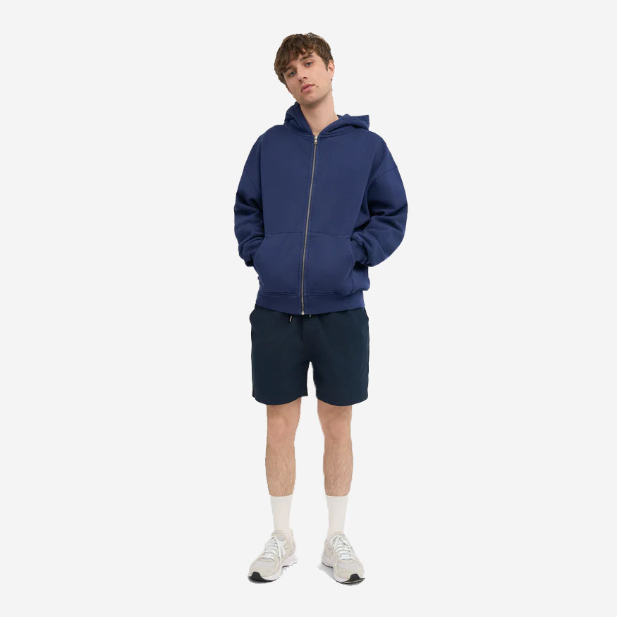 Organic Twill Easy Shorts - Navy Blue