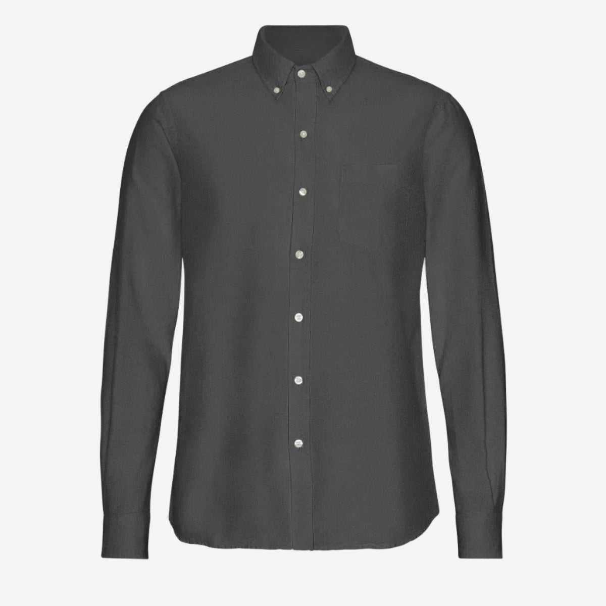 Classic Organic BD Oxford Shirt - Lava Grey