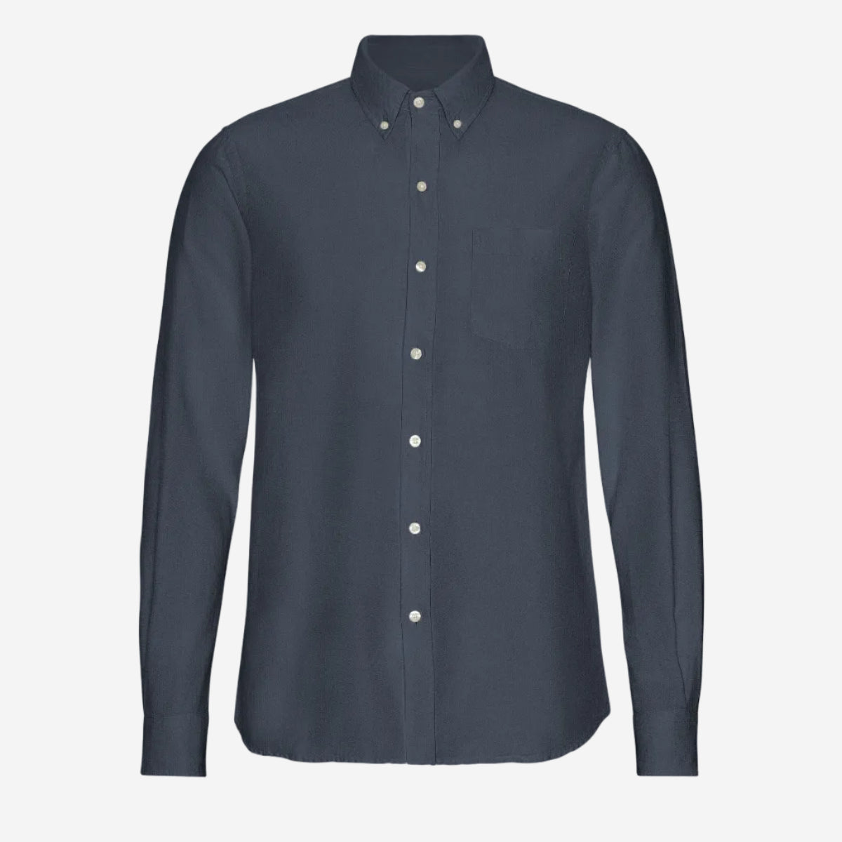 Classic Organic BD Oxford Shirt - Petrol Blue