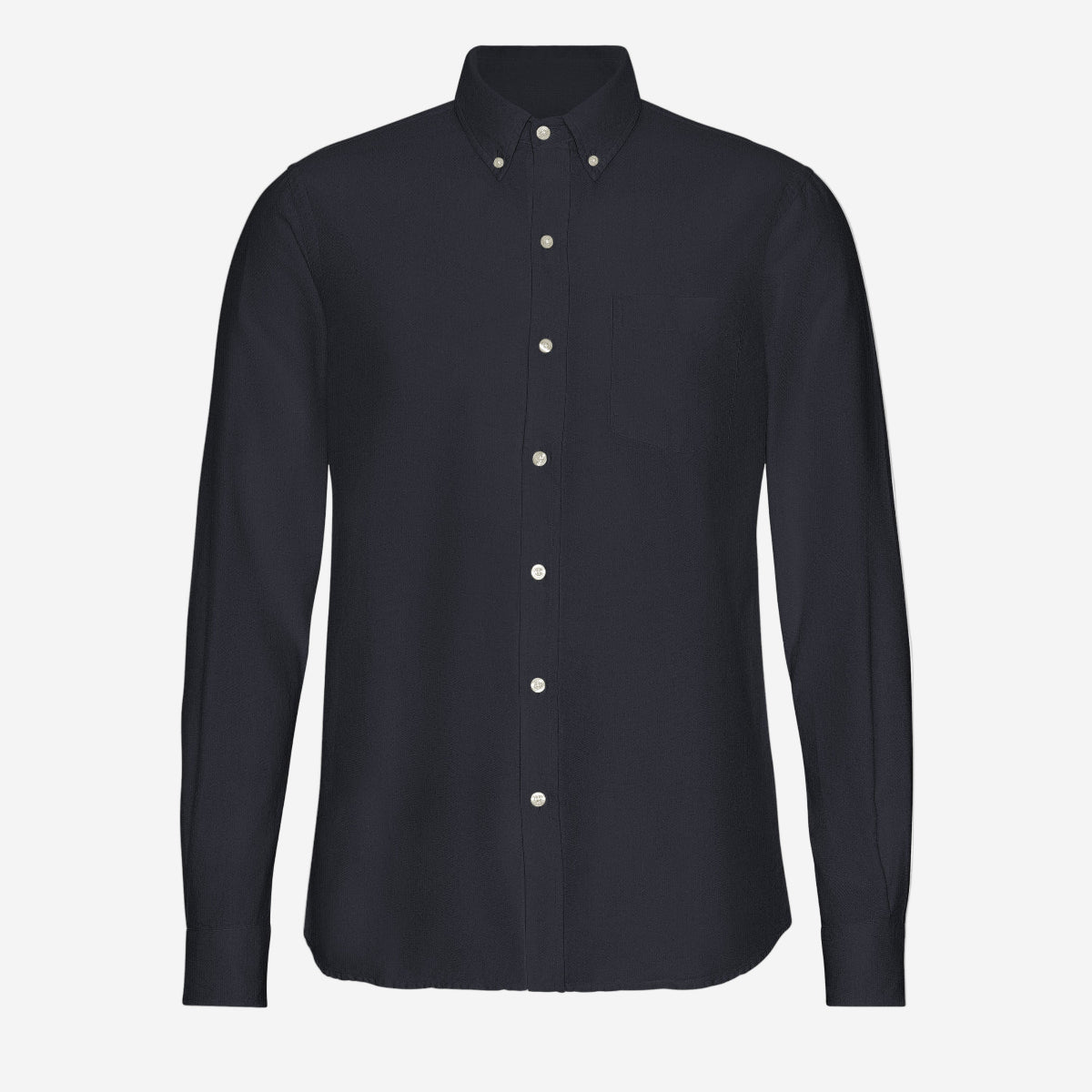 Classic Organic BD Oxford Shirt - Navy Blue