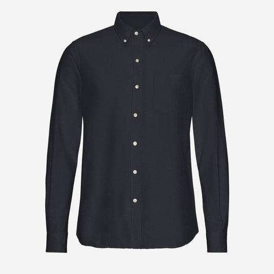 Classic Organic BD Oxford Shirt - Navy Blue