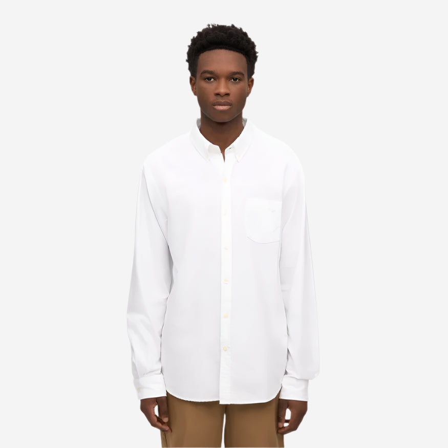 Organic Button-Down Oxford Shirt - Optical White