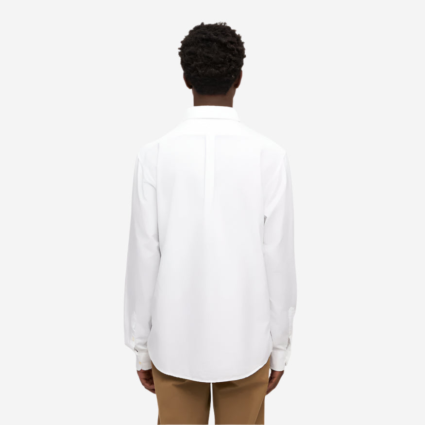 Organic Button-Down Oxford Shirt - Optical White