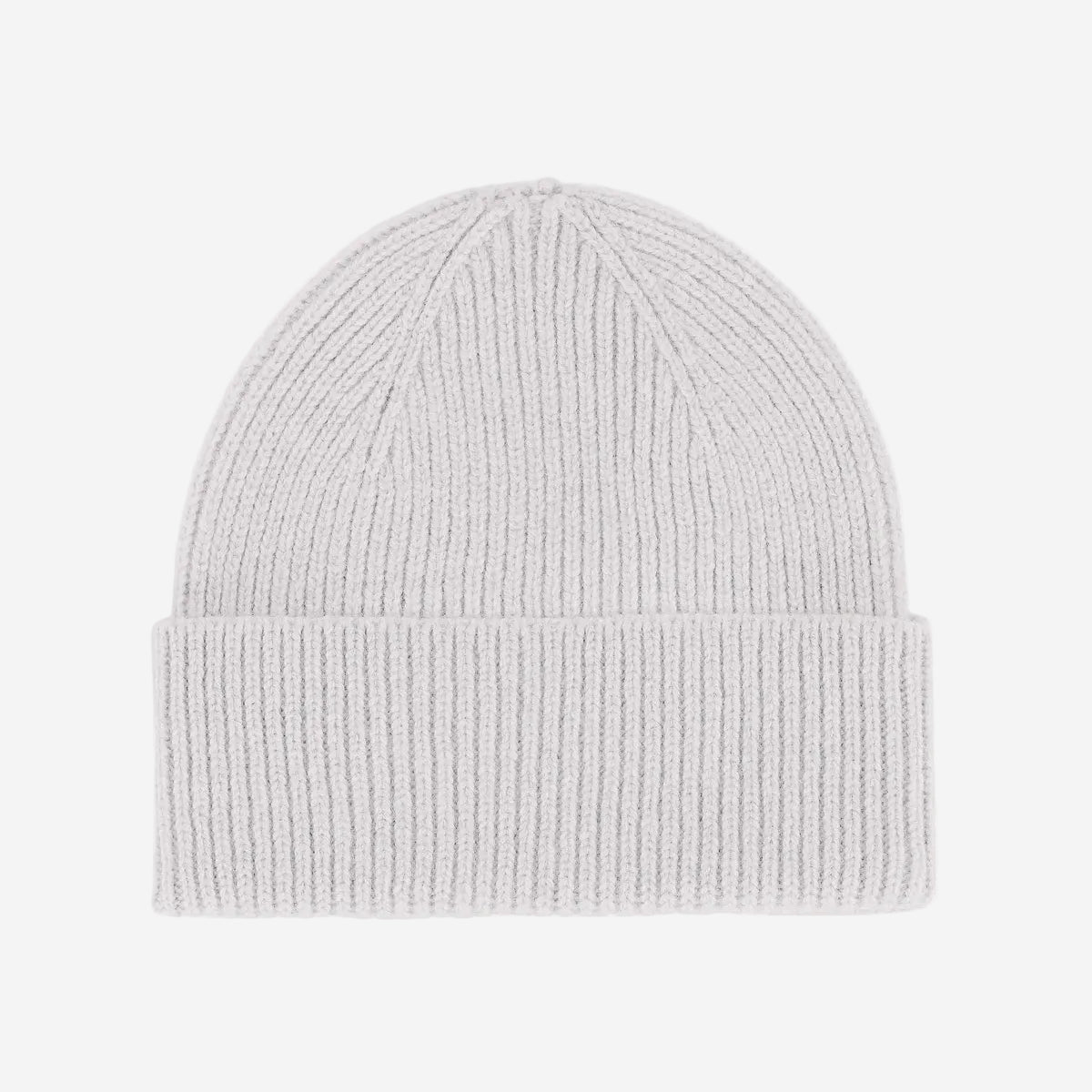 Merino Wool Beanie - Snow Mélange