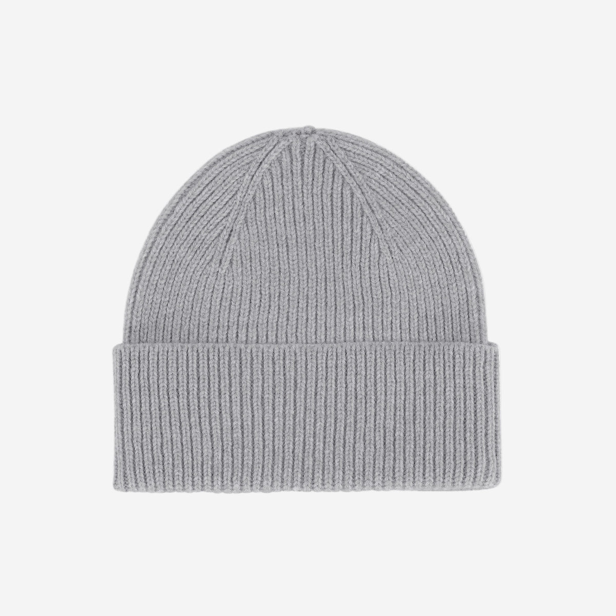 Merino Wool Beanie - Heather Grey