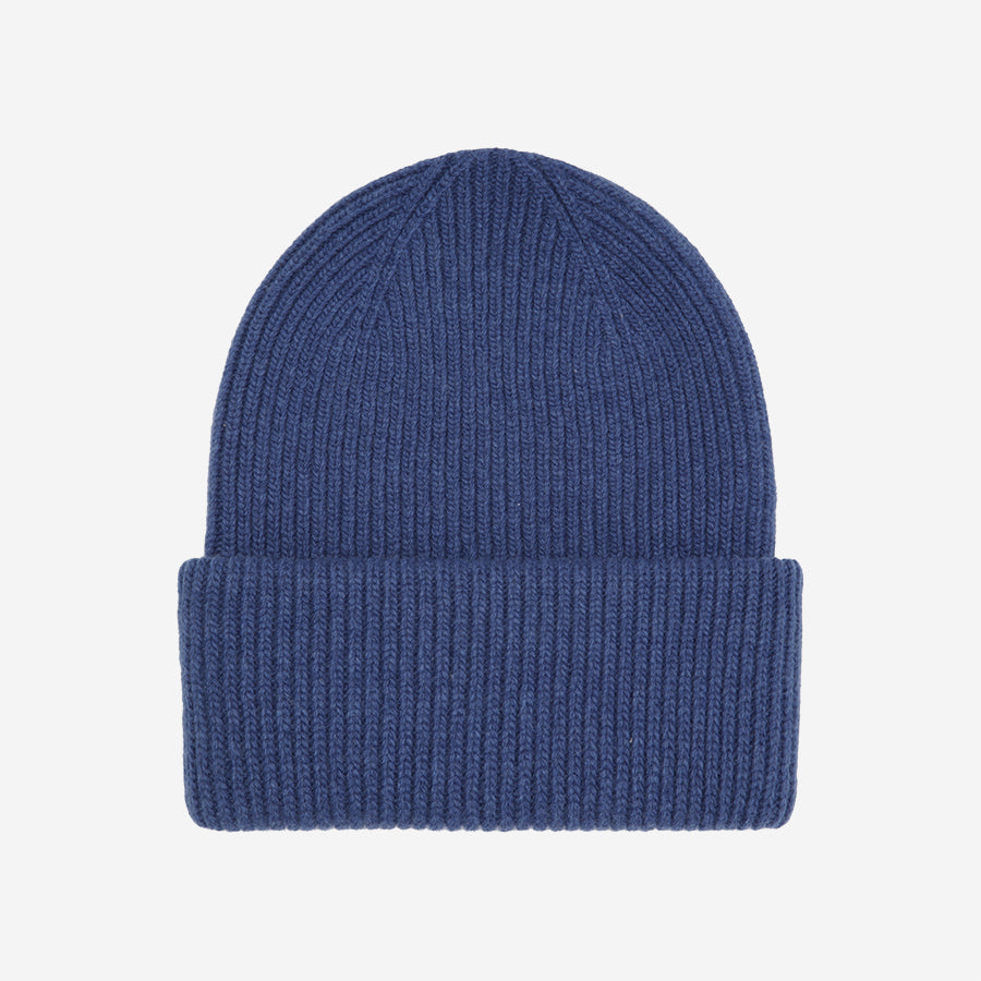 Merino Wool Hat Beanie - Royal Blue