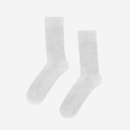 Classic Organic Crew Socks - Optical White
