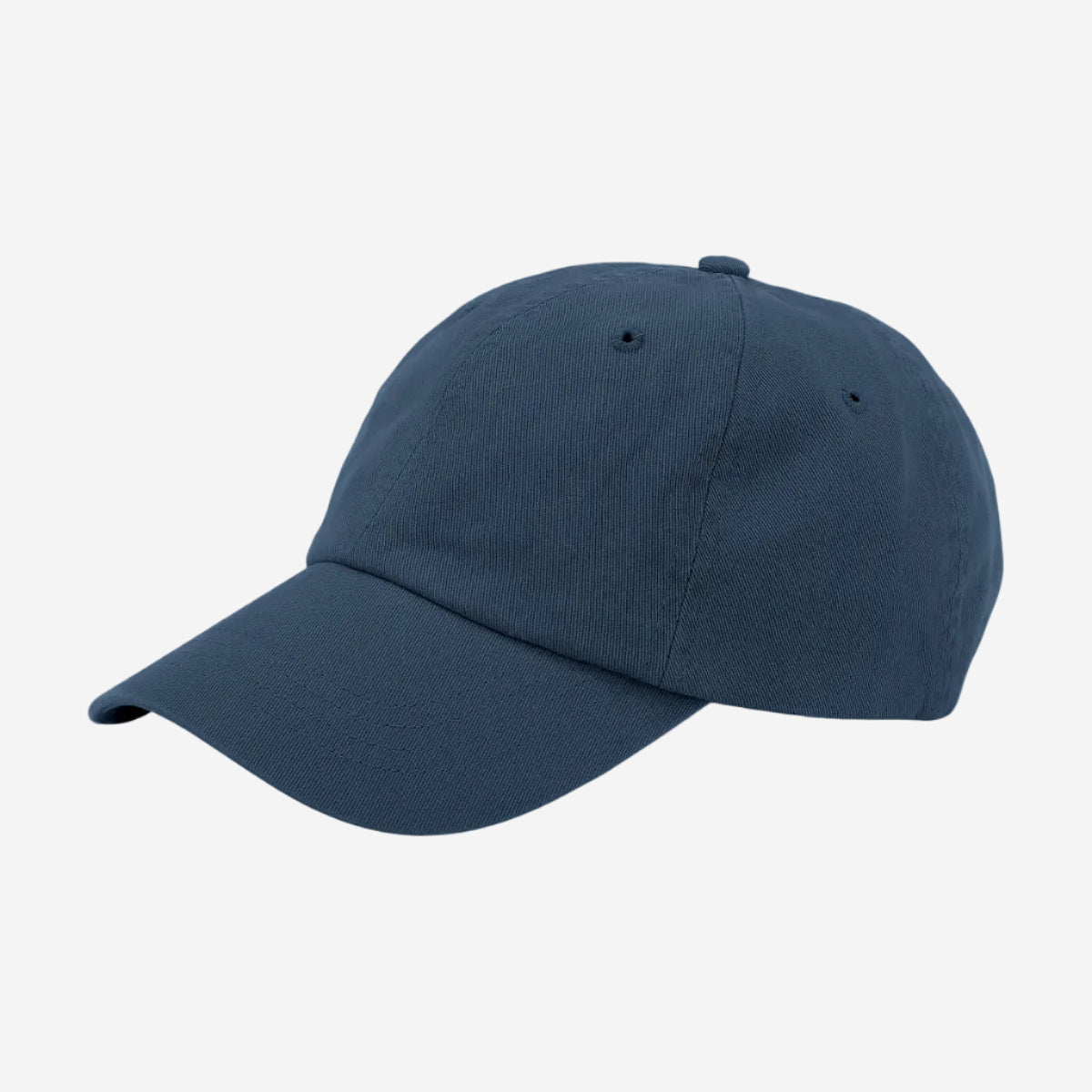 Organic Cotton Twill Cap - Petrol Blue