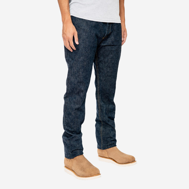 CT-100xk - Classic Tapered 14oz Rinsed Kibata Selvedge - Indigo