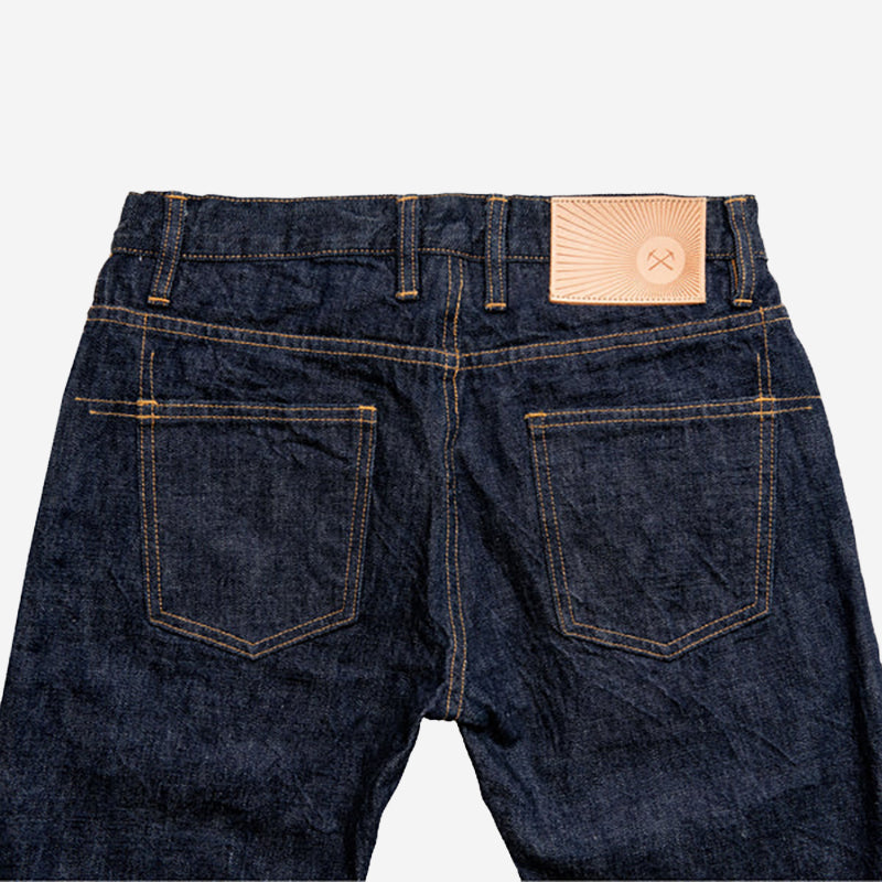 CT-100xk - Classic Tapered 14oz Rinsed Kibata Selvedge - Indigo