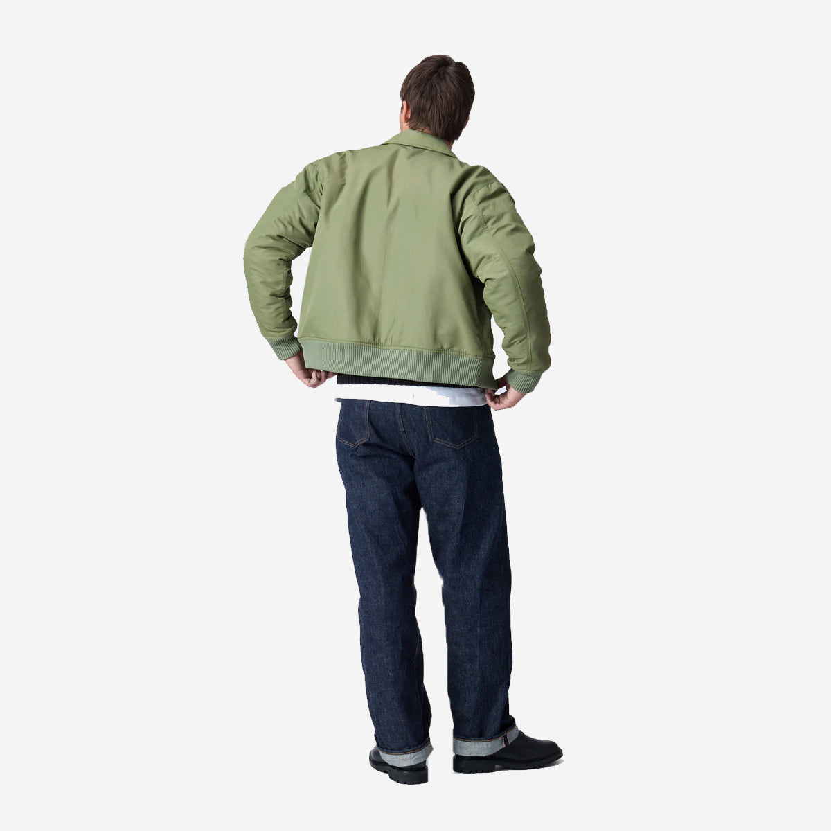 CWU Flight Jacket - Sage Aviator Satin