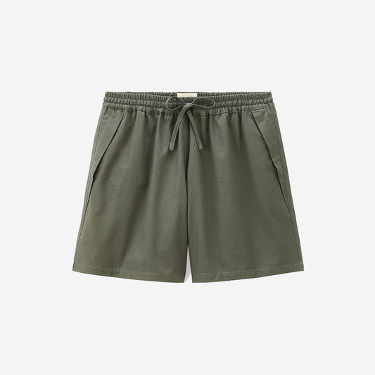 Cadiz Ripstop Easy Shorts - Army Green