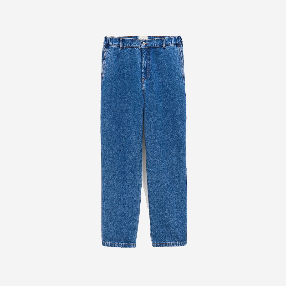 Calder Relaxed Tapered Easy Jeans - Light Denim