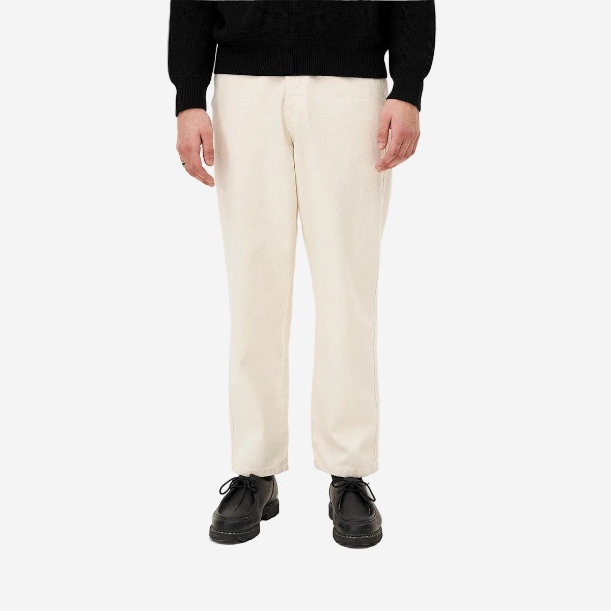 Calder Relaxed Tapered Easy Jeans - Ecru