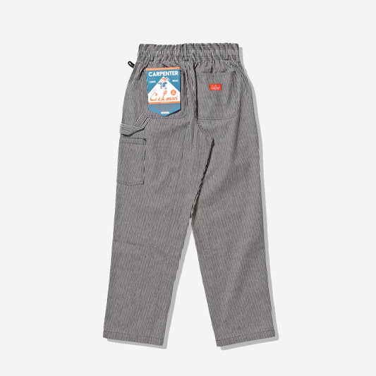 Carpenter Pants - Hickory Stripe - Black