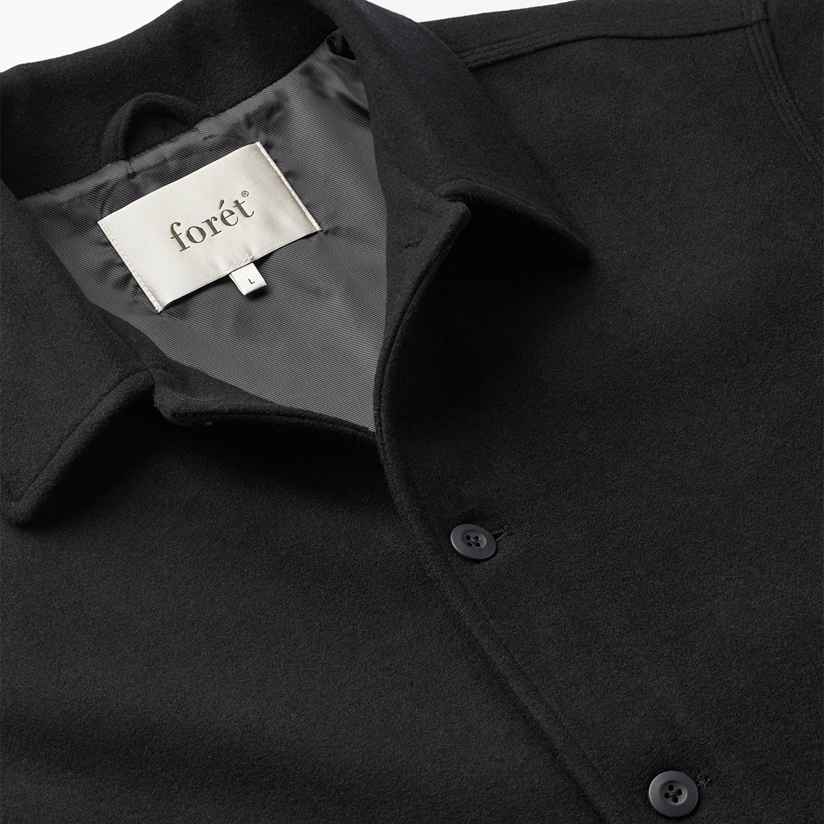 Cave Wool Jacket - Black