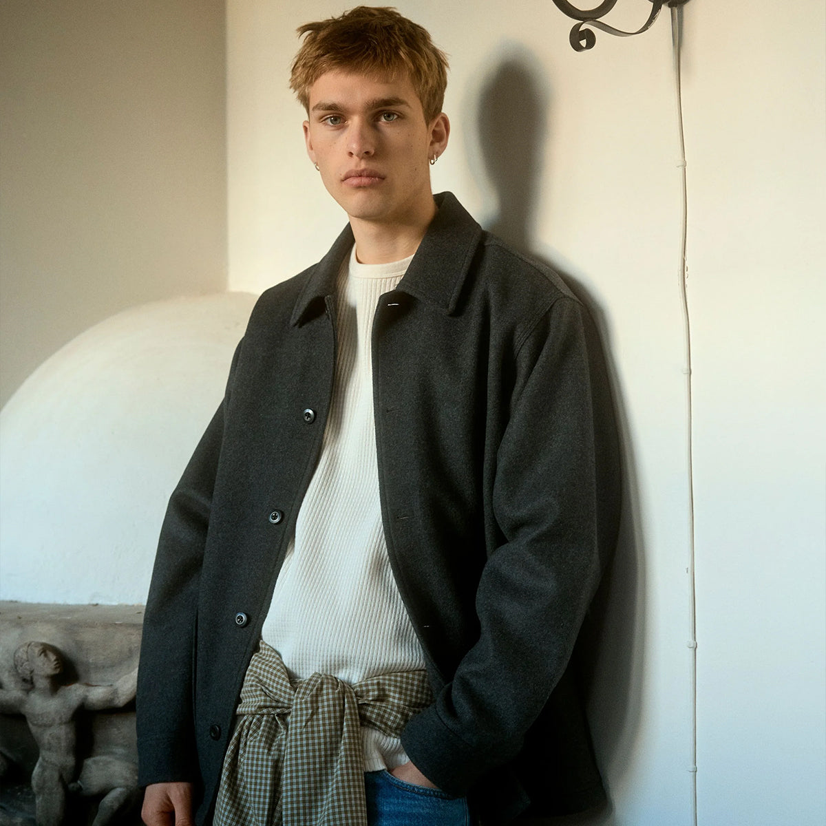 Cave Wool Jacket - Black