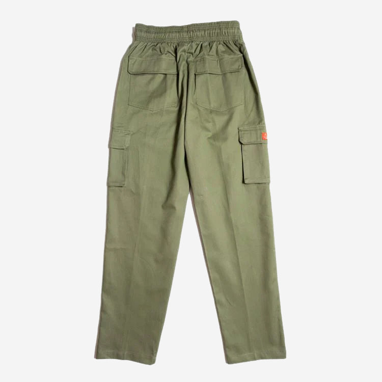 Chef Cargo Pants - Olive Twill